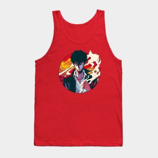 Anime Wonderland: Whimsical Art Prints Featuring Manga-Inspired Designs for Otaku Bliss! Tank Top